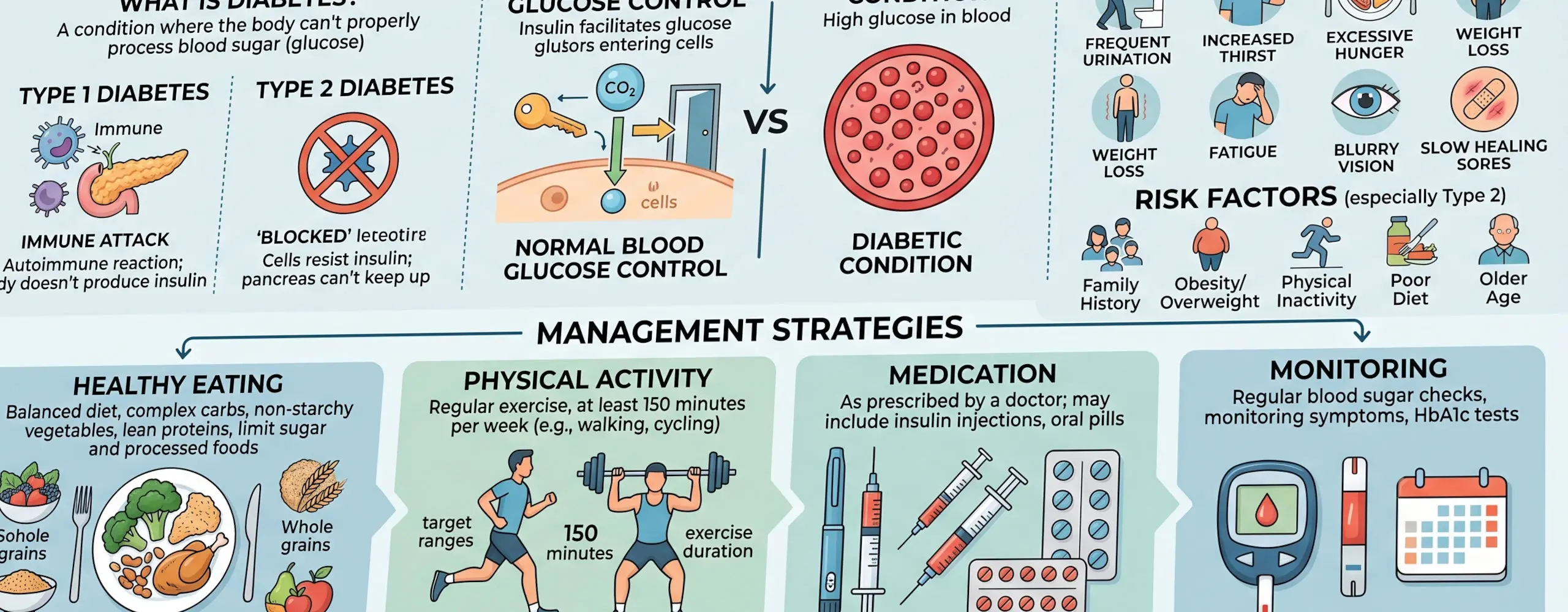 Diabetes: Understanding the condition and management strategies